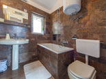 Bathroom in villa in Baska voda on Makarska riviera